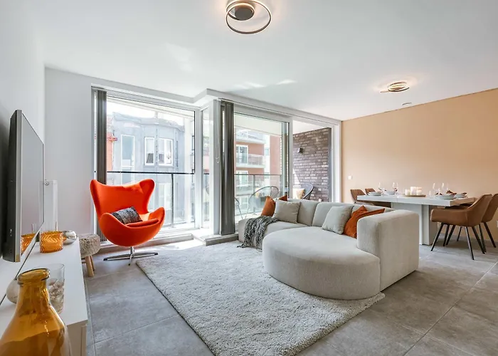 Huswell - Modern Apartment With Sunny Terrace In Ostend